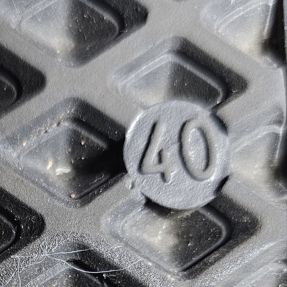 Rieker Daphne Black Leather Ankle Boots Booties Closed Toe Zip Entry 40 - Picture 11 of 11